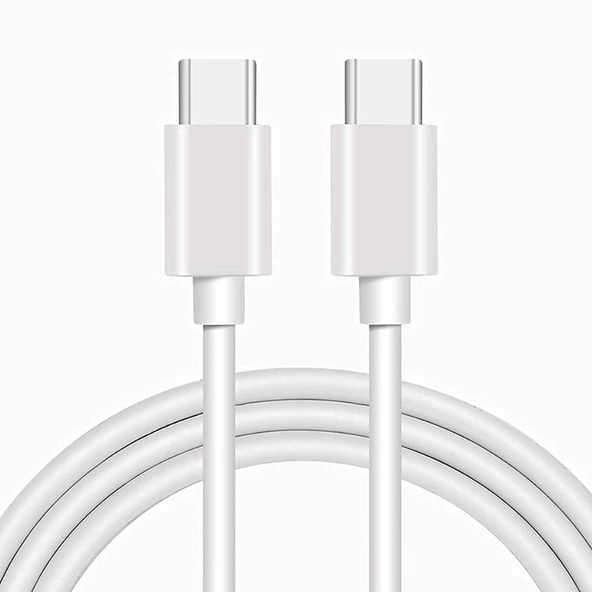 Apple Uyumlu 20W Şarj Adaptorü Type-C Başlık + Type C to Type C Kablo- Yüksek Kalite - 20W Power Adapter - 2