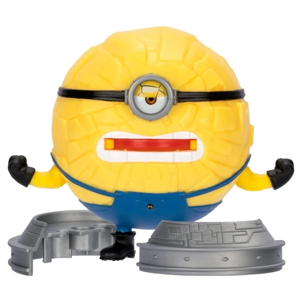 Minions Sesli ve Işıklı Dönüşen Sürpriz Oyun Seti - 5