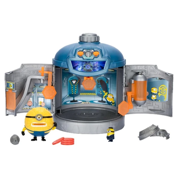 Minions Sesli ve Işıklı Dönüşen Sürpriz Oyun Seti
