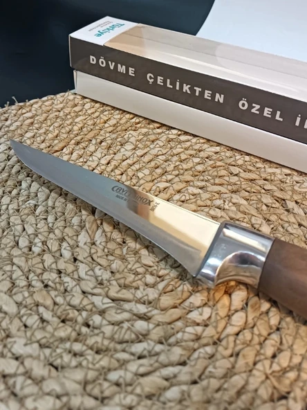 Cavit İnox Kasap Bıçağı Kemik Sıyırma 28 Cm - Resim 7