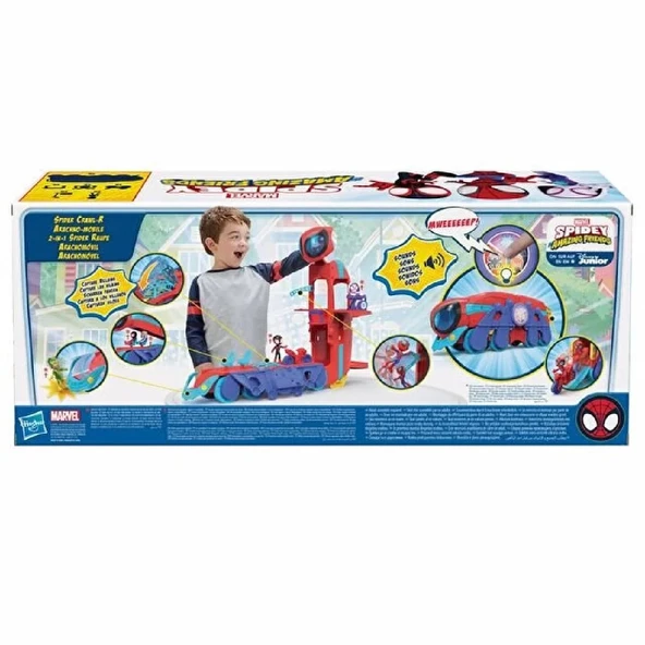 Spidey And His Amazing Friends Örümcek Komuta Aracı F3721 - 7