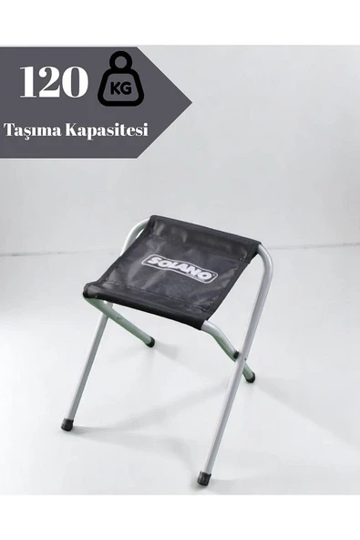 Katlanır Düz Kamp Taburesi Dayanıklı Balıkçı Taburesi 120 Kg Taşıma Kapasiteli Tabure