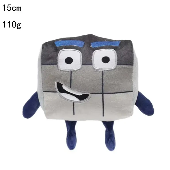 Çizgi Film Numara Peluş Oyuncak Bebek - Renk 9 - 15 cm