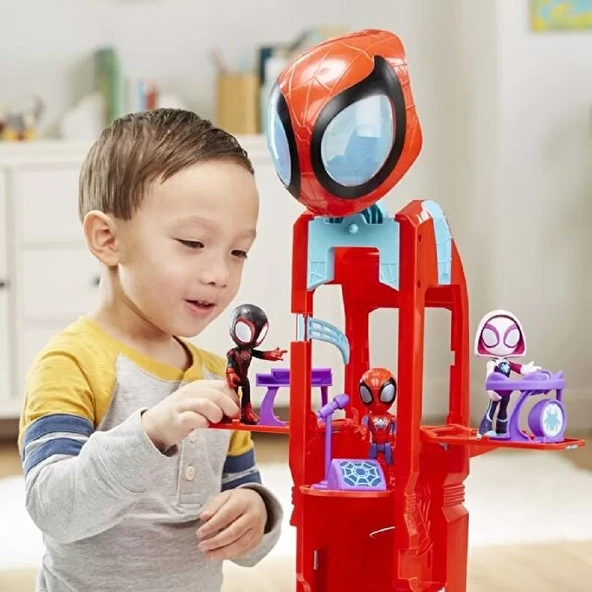 Spidey And His Amazing Friends Örümcek Komuta Aracı F3721 - 5