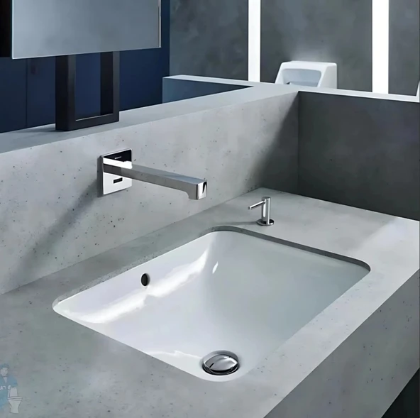 Geberit VariForm Tezgah Altı Lavabo Dikdörtgen 500.764.01.2