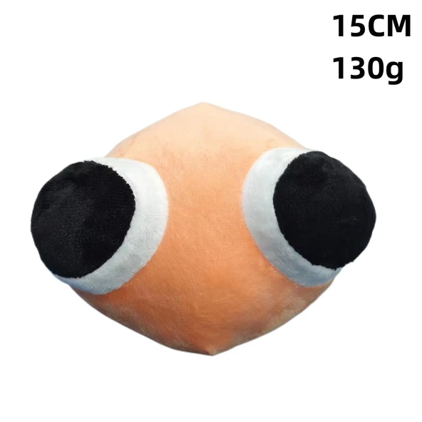 Rainbow Friends Chapter 2 Açık Turuncu Doktor Kafalı Peluş Oyuncak