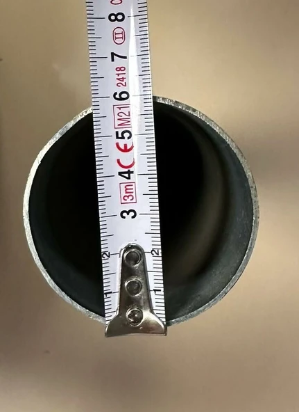 ANTEN MONTAJ AYAĞI DÜZ BORU YÜKSEKLİK 60 CM BORU KALINLIĞI 6 CM GALVANİZ - 2
