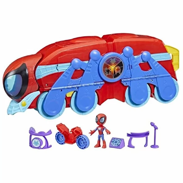 Spidey And His Amazing Friends Örümcek Komuta Aracı F3721 - 2