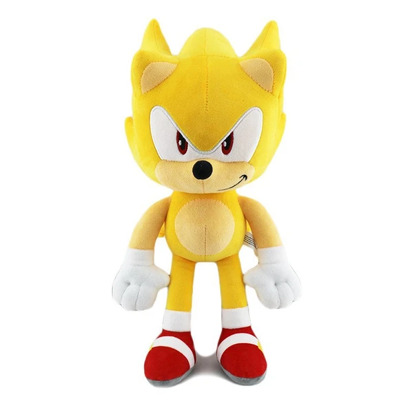 30cm Süper Sonic Peluş Oyuncak - Kirpi, Amy Rose, Knuckles, Tails - Renk 5