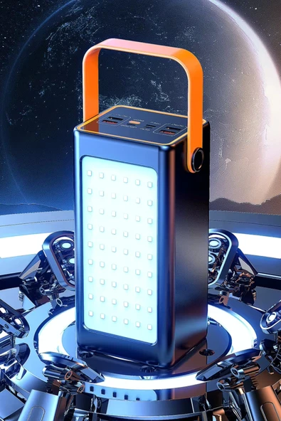 Acl Pw-52 70.000mAh 22.5W Siyah LCD 1xMicro 2xTyp-C 4xUsb Port Taşınabilir Şarj Cihazı Powerbank - 3