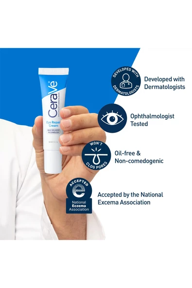 CeraVe Onarıcı Göz Kremi Seti 2 Parça 2x14.2GR - 3