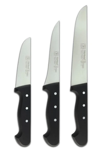 Sürbisa Kasap Seti (3LÜ PİMLİ PLASTİK) ürün görseli