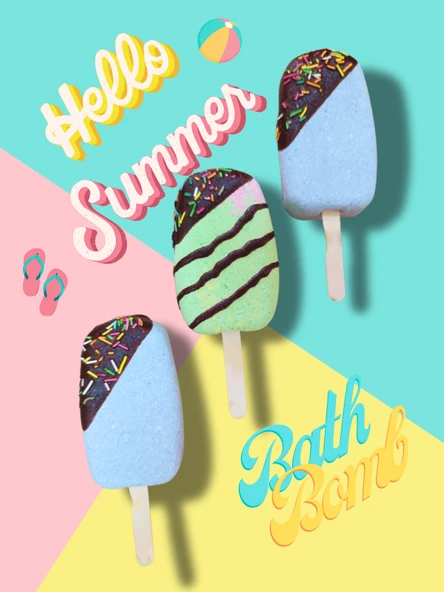 ICE CREAM DONDURMA BANYO TOPU NEM BOMBASI BANYO KÖPÜĞÜ NEMLENDİRİCİ