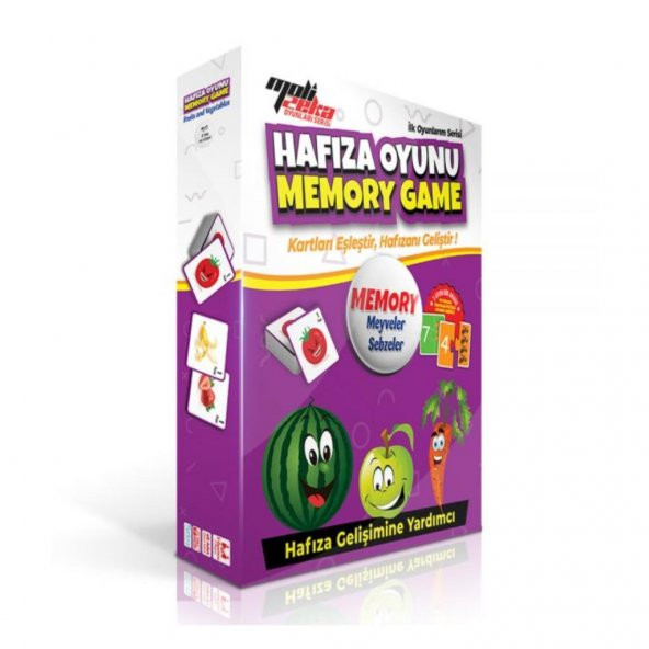 Moli Toys Hafıza Oyunu Meyveler Sebzeler 8681511001278