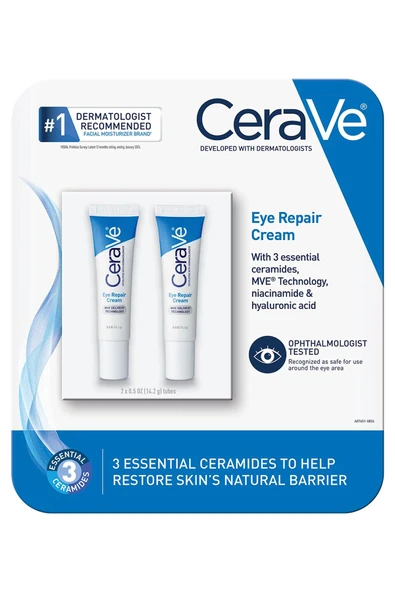 CeraVe Onarıcı Göz Kremi Seti 2 Parça 2x14.2GR