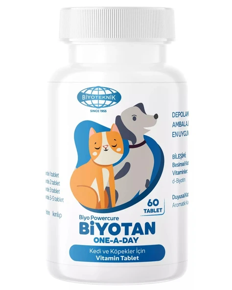 Biyoteknik Biyotan One-A-Day 60 Tablet ürün görseli 1