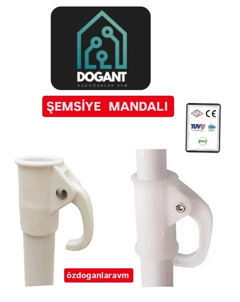 Plaj Şemsiyesi  Şemsiye Borusu Sıkıştırma Mandalı