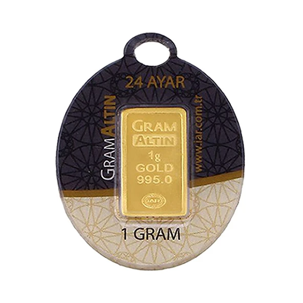 1 Gram 24 Ayar Külçe Altın - Resim 4