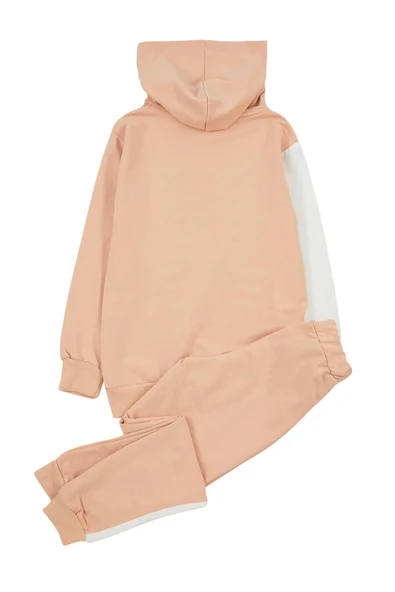 Erkek Çocuk İkili Eşofman Takımı Kapüşonlu Sweatshirt Pantolon Spor Adventure Baskılı - 11