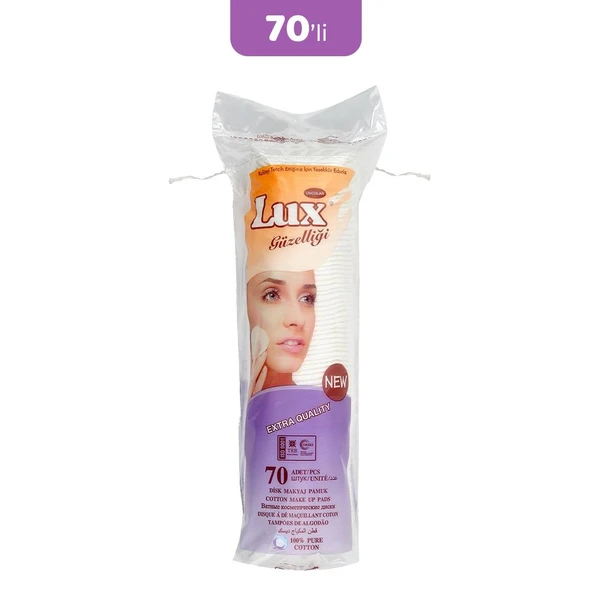 Lux Disk Makyaj Pamuğu 70'li