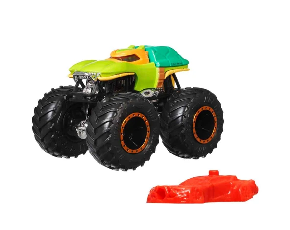 Hot Wheels Monster Trucks Canavar Kamyon Arabalar - Ninja Turtles - 2