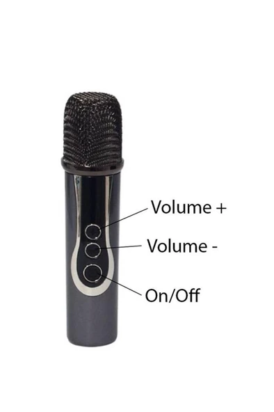 Torima BTS-1688 Yeşil Mikrofonlu Karaoke Bluetooth Hoparlör - 6