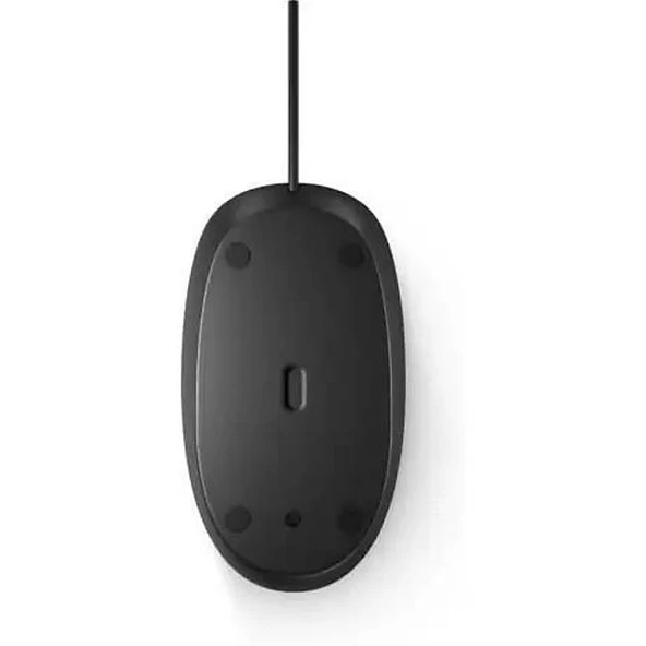 HP 125 Kablolu USB Mouse Siyah (265A9UT) - 3