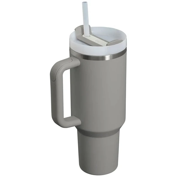 STANLEY QUENCHER PİPETLİ TERMOS 1.18 LİTRE GRİ RENK - 2