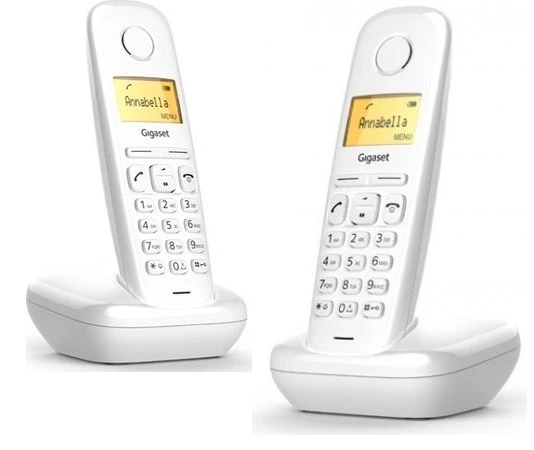 Gigaset 1 Harici 2 Dahili Dect Telsiz Kablosuz Telefon Santrali Beyaz ürün görseli