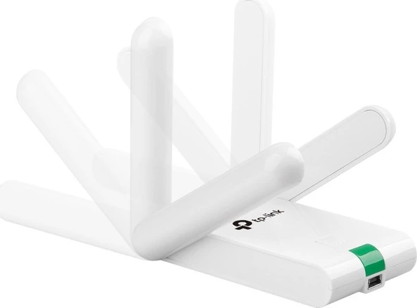 Tp-Link TL-WN822N 300 Mbps N Kablosuz 2x3dBi Antenli USB Uzatma Kablolu Yüksek Kazanımlı USB Adaptör - 3