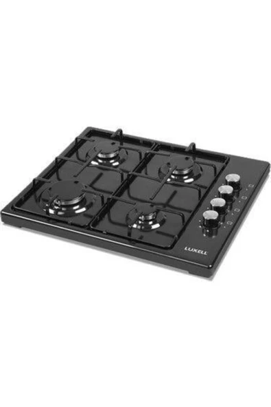 LUXELL 2 Lİ SİYAH EMAYE SET (ASPİRATÖR-OCAK) - 3