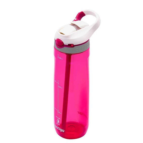 Contigo Cortland Tren Tek El Bas İç Kapaklı Su Matarası 720ml 2197050 - Pembe - 5