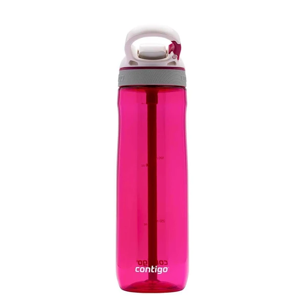 Contigo Cortland Tren Tek El Bas İç Kapaklı Su Matarası 720ml 2197050 - Pembe - 4