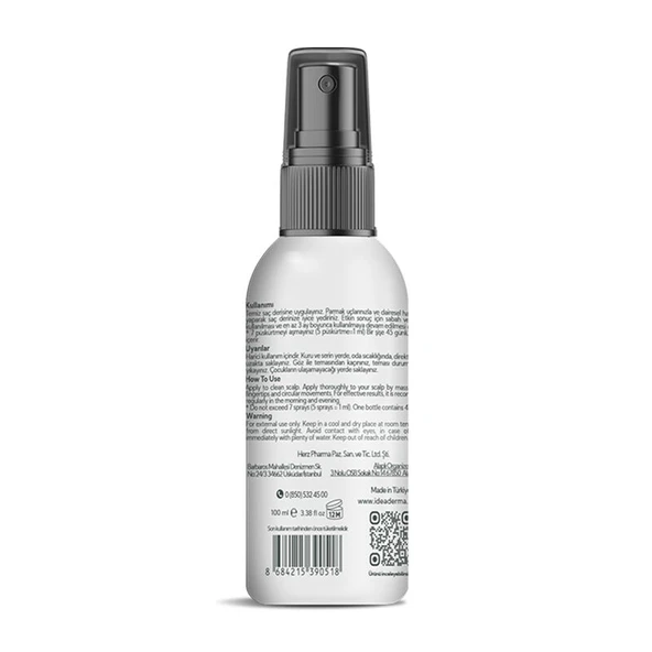 İdea Derma Saç Dökülmesi Karşıtı Serum 100 ml - 2