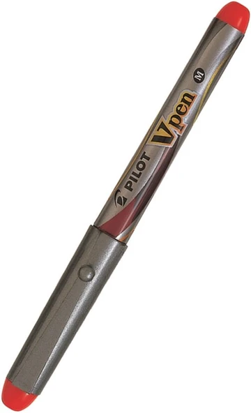 Pilot Dolma Kalem V-Pen Silver Kırmızı | SVP-4M-R - 3