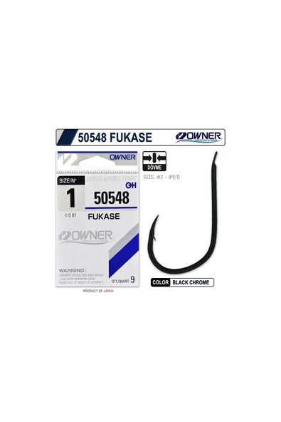 Owner 50548 Fukase Black İğne No:1