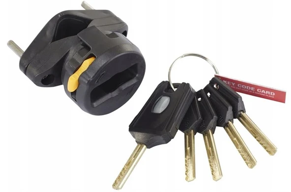 ONGUARD ANAHTARLI U-KILIT 8005 X PITBULL DT KABLOLU SİYAH - 2