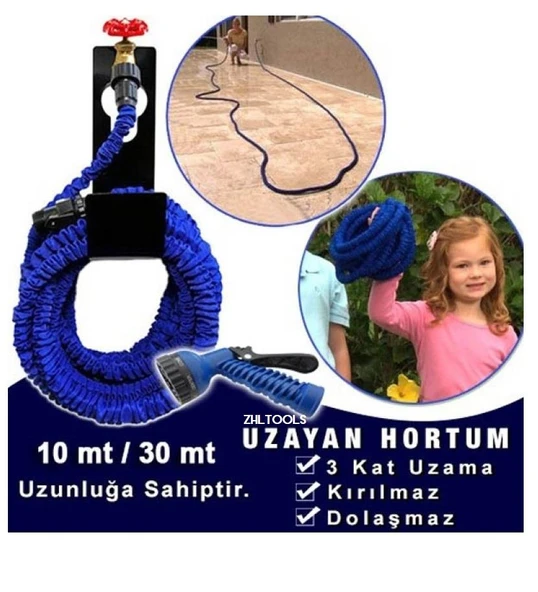 Zhltools Tabancalı Uzayan Hortum 30 Metre