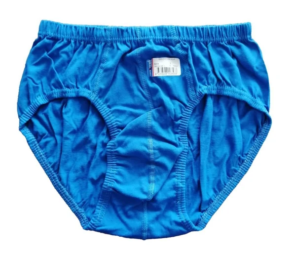 12 li Paket Seher Yıldızı Erkek Renkli Slip Külot Pamuklu 0005