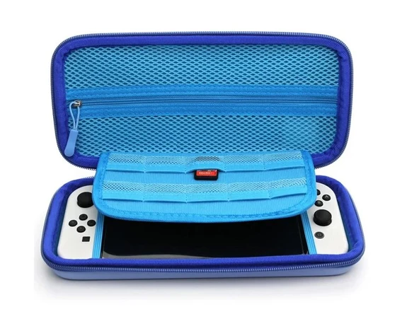 Nintendo Switch ve Oled Uyumlu Fermuarlı Koruma Çnatası DOBE iTNS-1130 3 Renk - 4