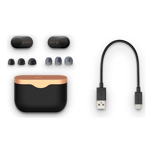 Sony WF-1000XM3 Gürültü Engelleme Özellikli Kablosuz Kulaklık - Siyah - 5