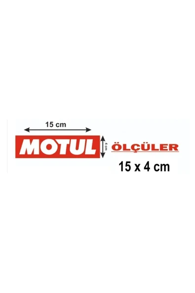 Motul 2 Adet Yağ Sticker Motosiklet Sticker, Oto Sticker - 2