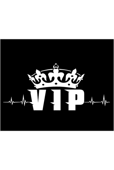 SEÇ VIP Taç Ritimli Araç One Sticker Çok Amaçlı Sticker Etiket ürün görseli