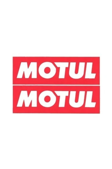 Motul 2 Adet Sticker 15 X 4cm Arma Sticker Uyumlu - 1