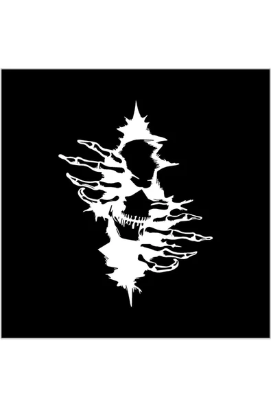 SEÇ Aralıktan Bakan İskelet Sticker Çok Amaçlı Sticker ürün görseli