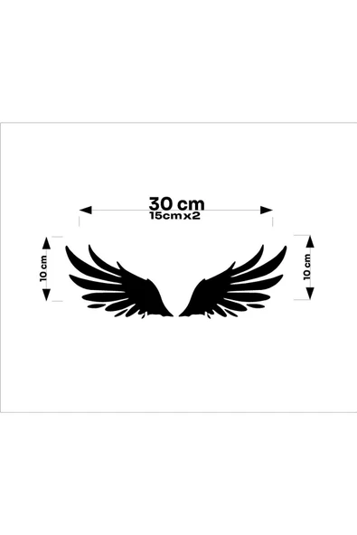 SEÇ Kanat Araç One Sticker Çok Amaçlı Sticker Etiket - 2