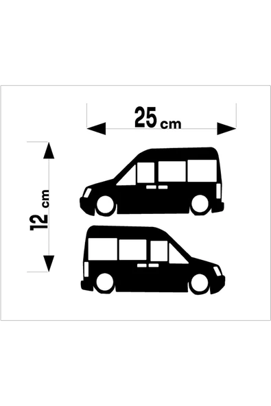 SEÇ Connect Sticker Oto Sticker - Resim 2