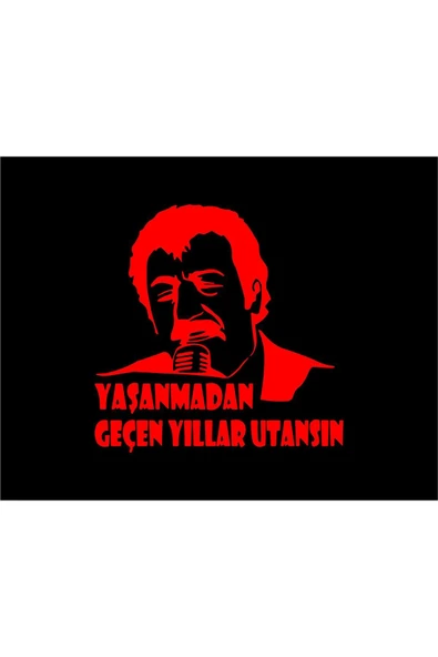 SEÇ Müslüm Gürses Sticker Araç Sticker Etiket