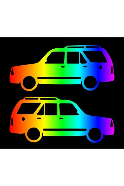 SEÇ KARTAL ARABA SİULETİ STİCKER ARAÇ STİCKER ürün görseli