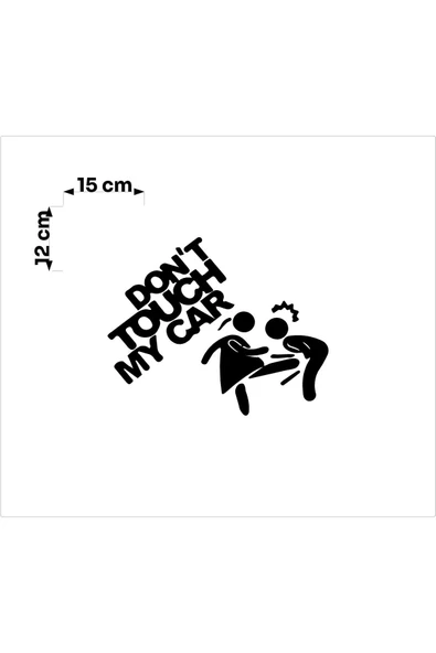 SEÇ Arabama Dokunma Sticker WOMEN Sticker Etiket Oto Sticker - 3